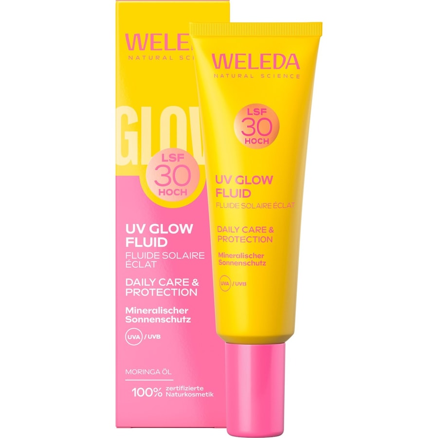 Weleda Glowy UV Fluid LSF 30 Sonnenbalsam ml