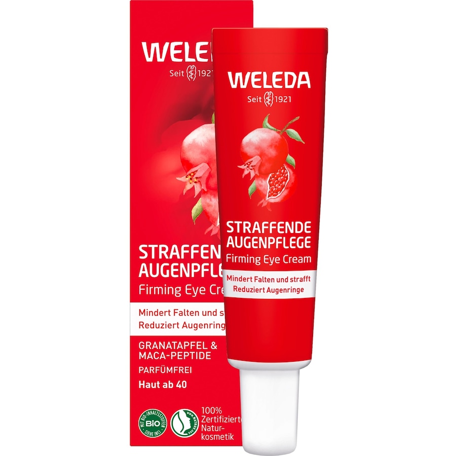 Weleda Straffende Augenpflege Granatapfel & Maca-Peptide Augencreme 12 ml Damen