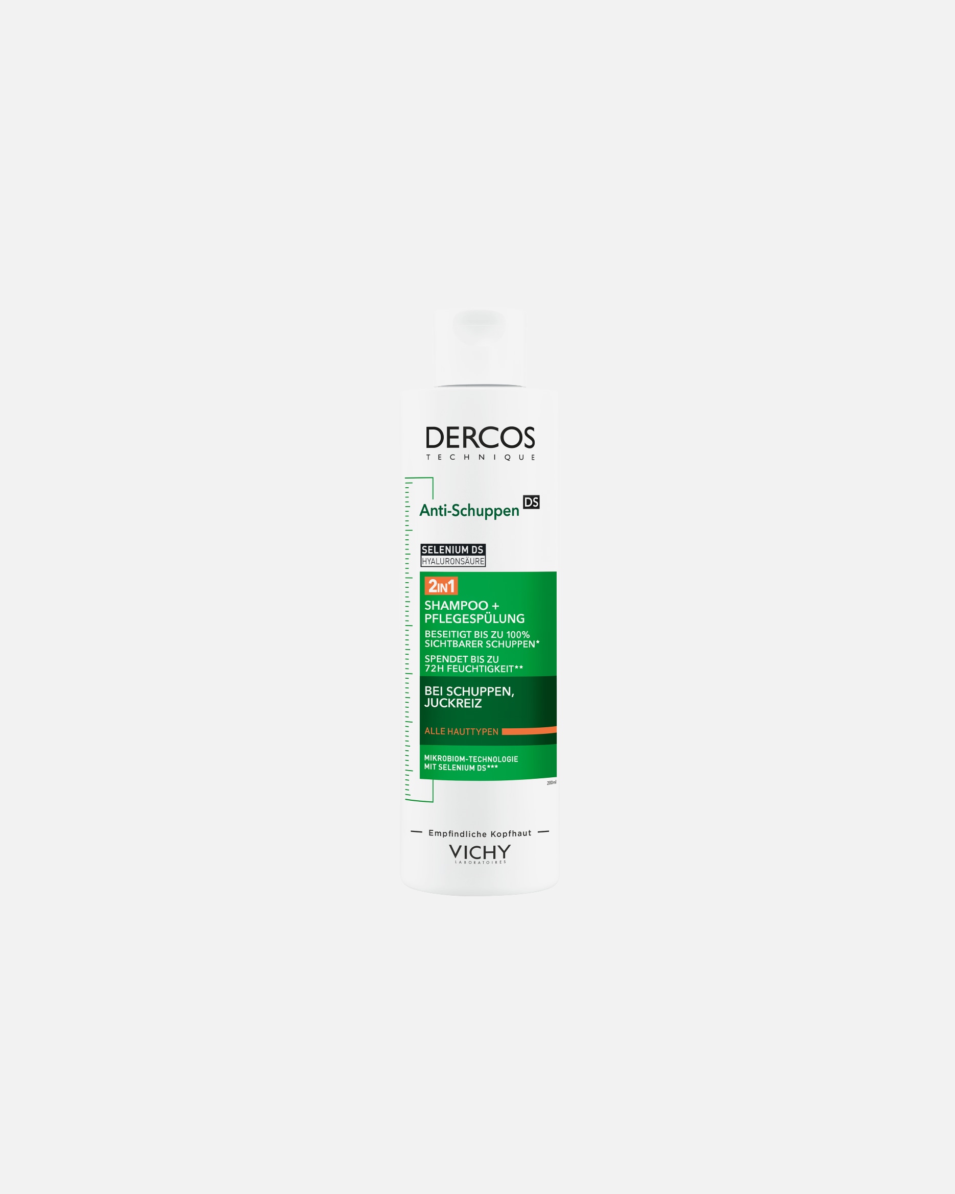 Shampoo für Unisex Vichy Dercos Anti-Schuppen DS 2in1 200 ml