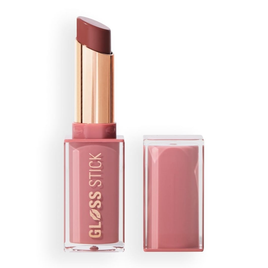 REVOLUTION Pout Lip Gloss Stick Lippenstift Creme Brulee Mauve 3 g Rosegold