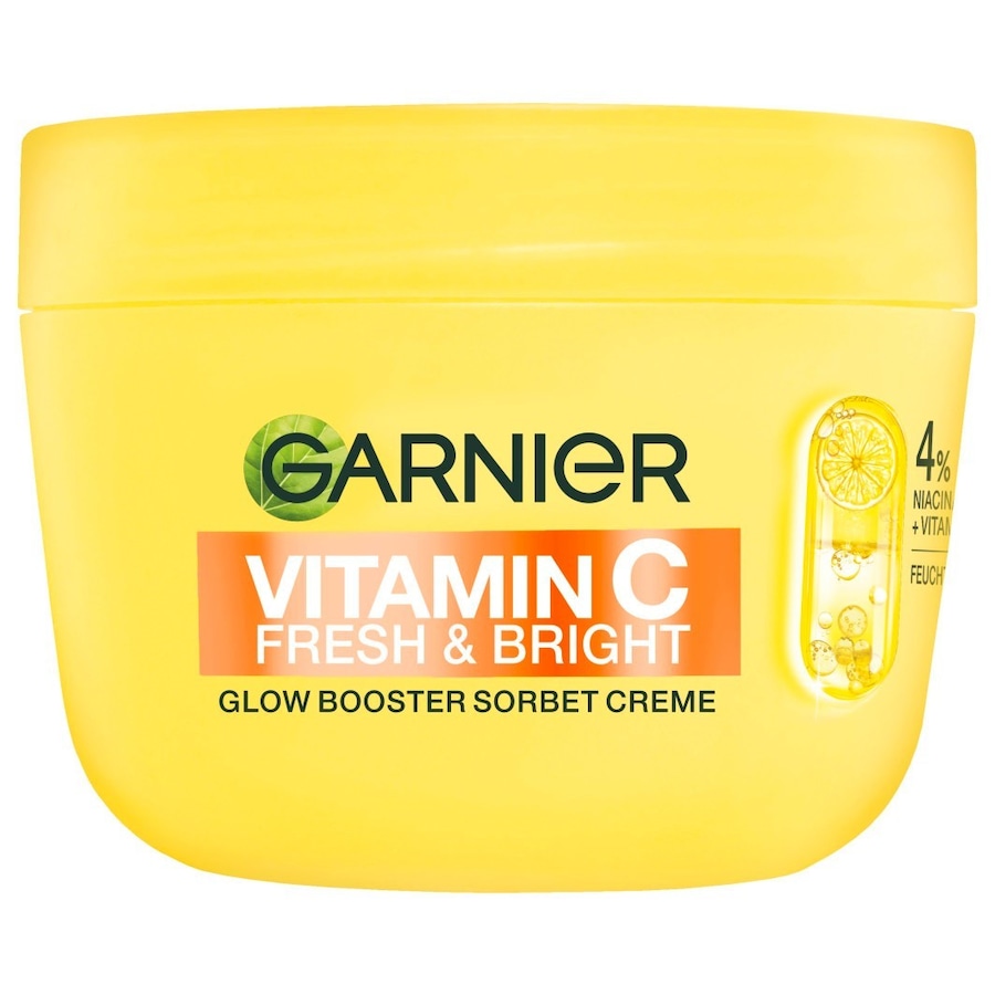 Garnier Vitamin C Fresh & Bright Glow Booster Sorbet Gesichtscreme 85 ml