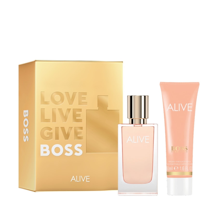 Hugo Boss Alive EdP 30 ml + Hand- & Bodylotion 50ml Duftset Set Damen