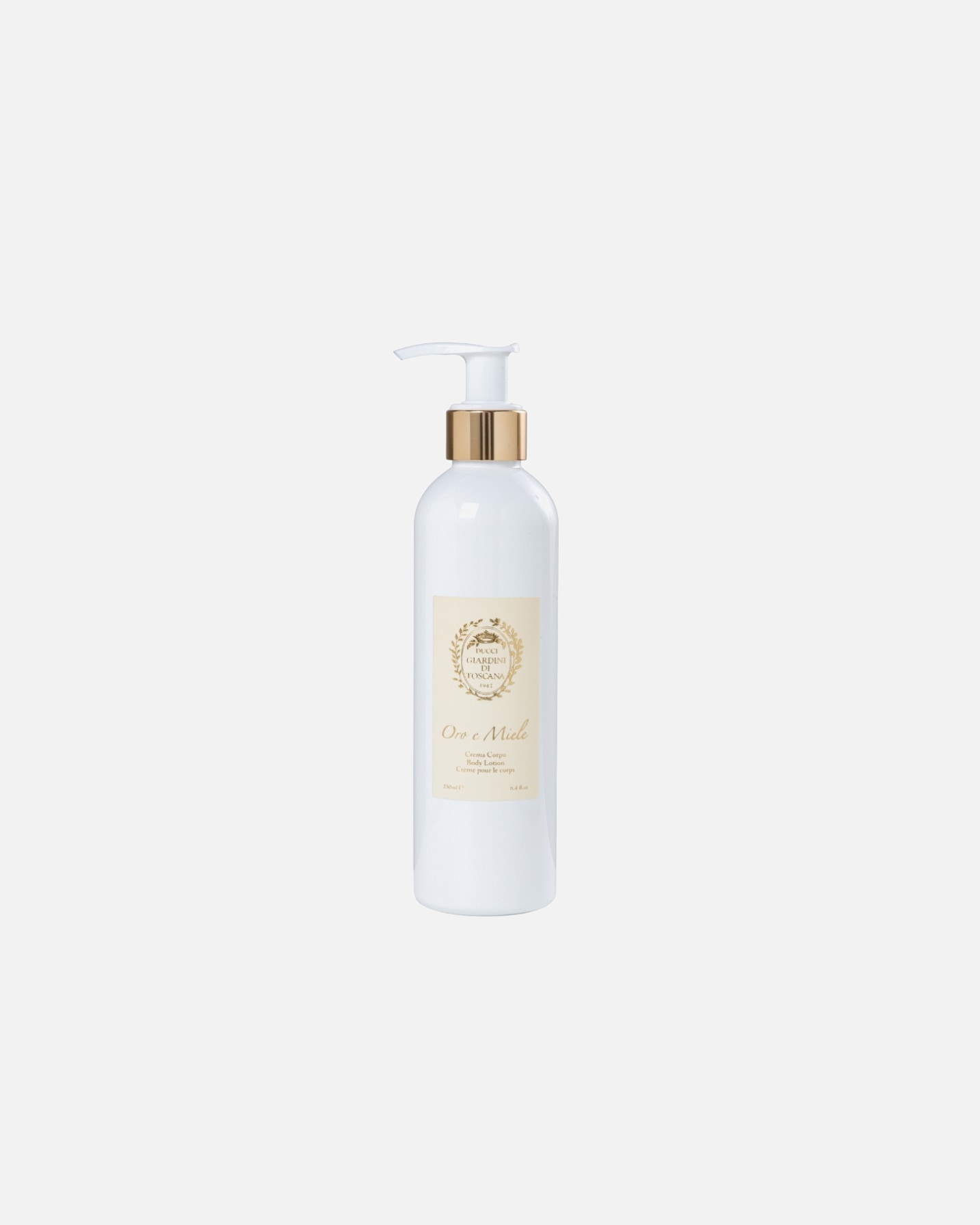 Bodylotion für Unisex Giardini Di Toscana Oro E Miele 250 ml