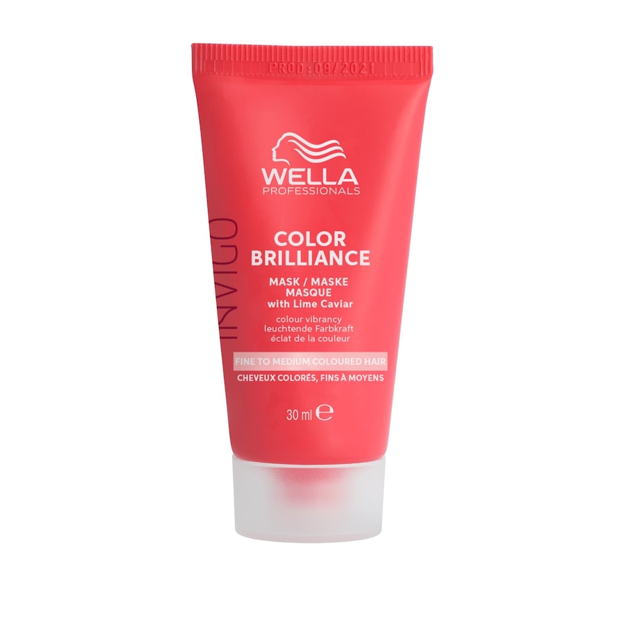 Wella Professionals INVIGO Color Brilliance with Lime Caviar - Fine to Medium Coloured Hair Haarmaske 30 ml