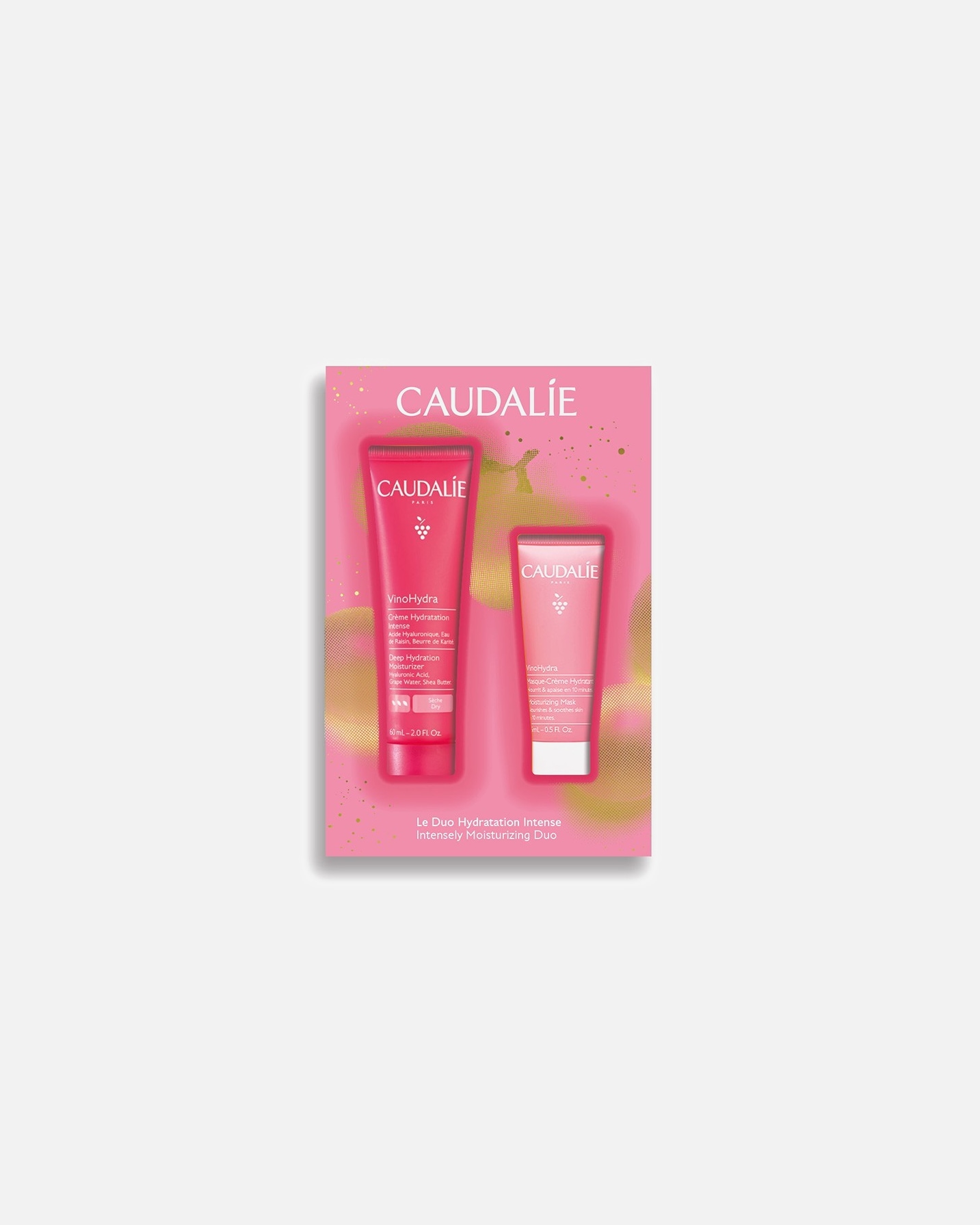 Hautpflegemittel für Unisex Caudalie Vinohydra Intensely Moisturizing Duo Set - Xmas 2024 1 Stück