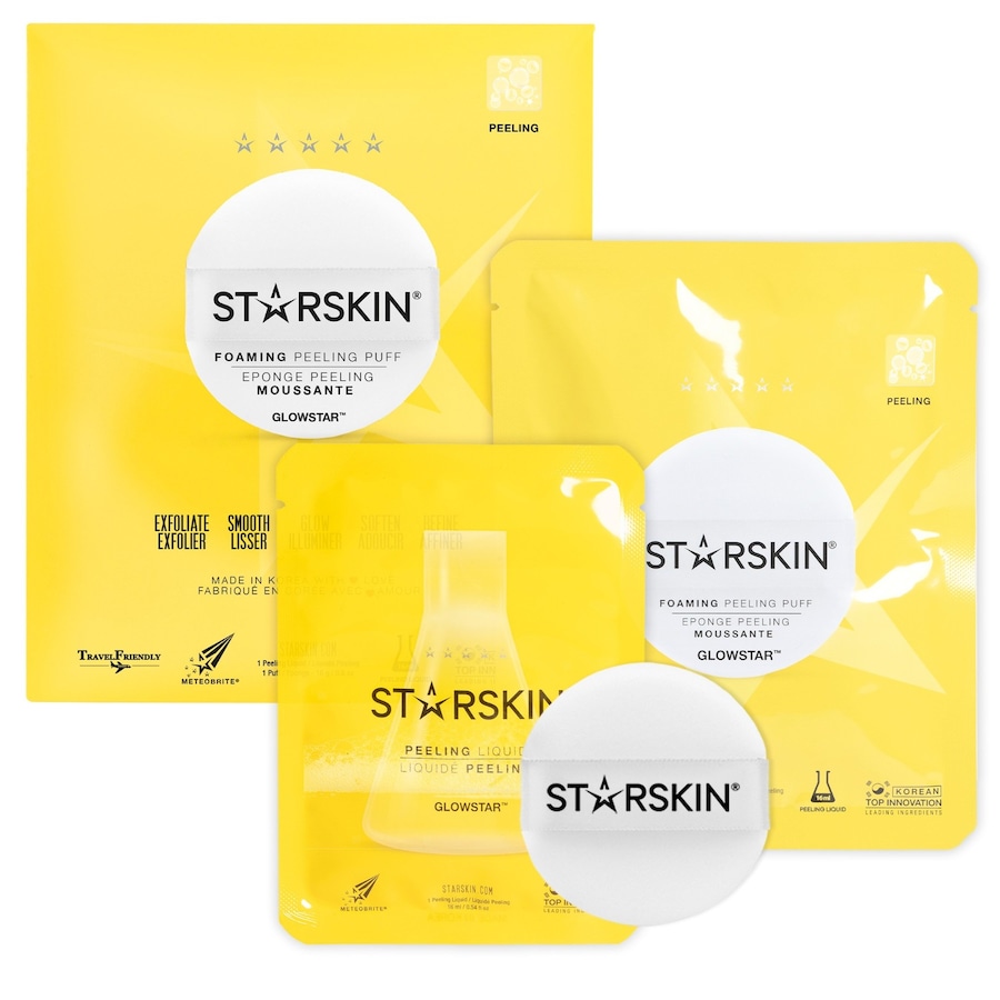 STARSKIN Glowstar Foaming Peeling Perfection PuffGesicht | 16.0 ml | 481,25 / 1.0 l