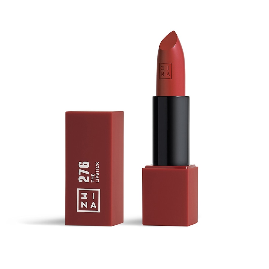 3INA The Lipstick Lippenstift Nr. 276 - Dusty Red 4.5 g Dunkelrot