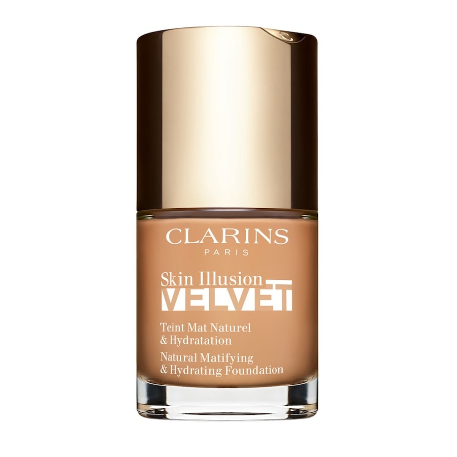 Clarins Skin Illusion Velvet Foundation 112C - Amber 30 ml Hellbraun