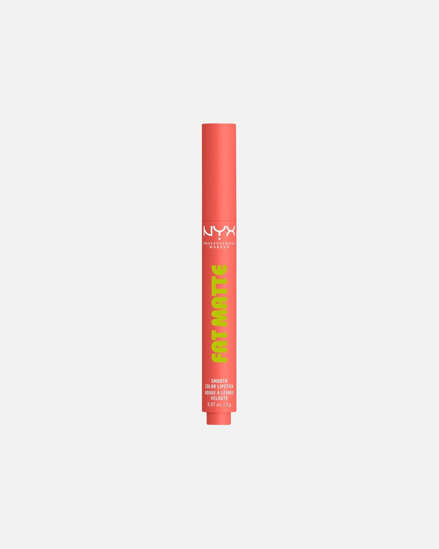 Lippenstift für Unisex NYX Professional Makeup Default Brand Line Fat Matte Smooth CASHMERE CUTIE