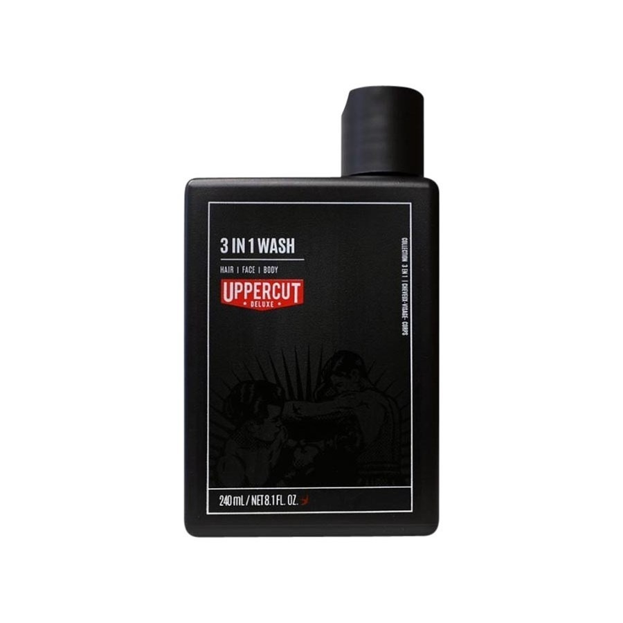 UPPERCUT DELUXE 3 In 1 Wash Hair & Body 240 ml Herren