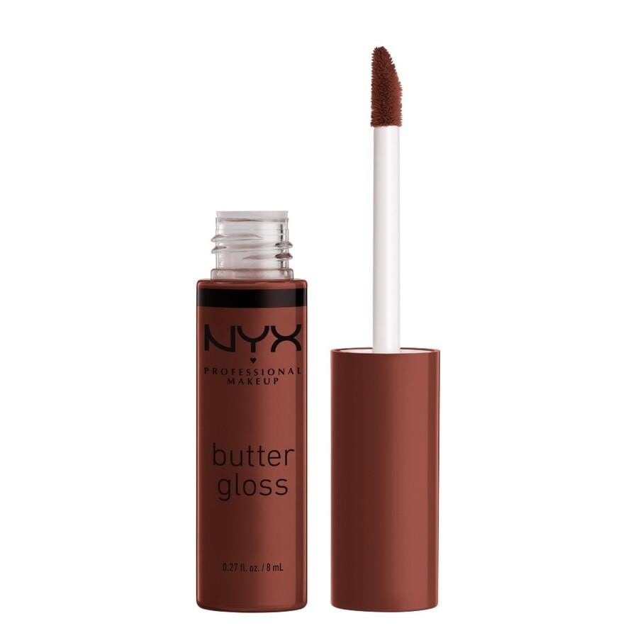 NYX Professional Makeup Wedding Butter Gloss Lipgloss 51 - BROWNIE DRIP 8 ml Braun