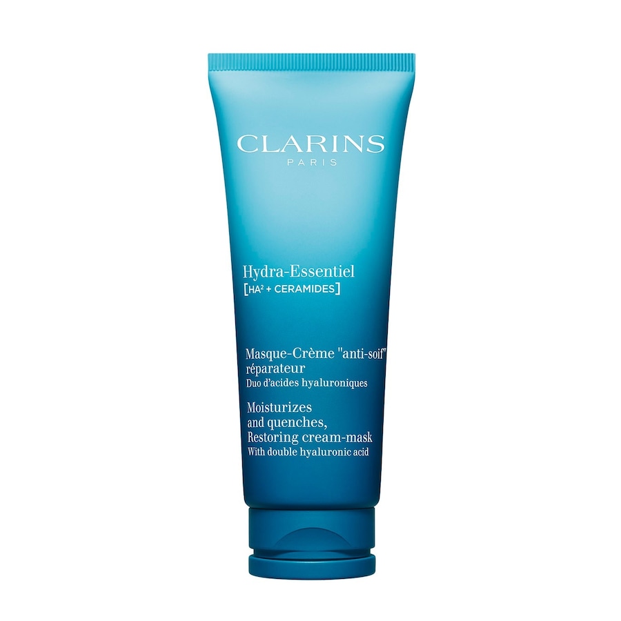 Clarins Hydra-Essentiel HA² Masque-Crème anti-soif réparateur Feuchtigkeitsmaske 75 ml Damen