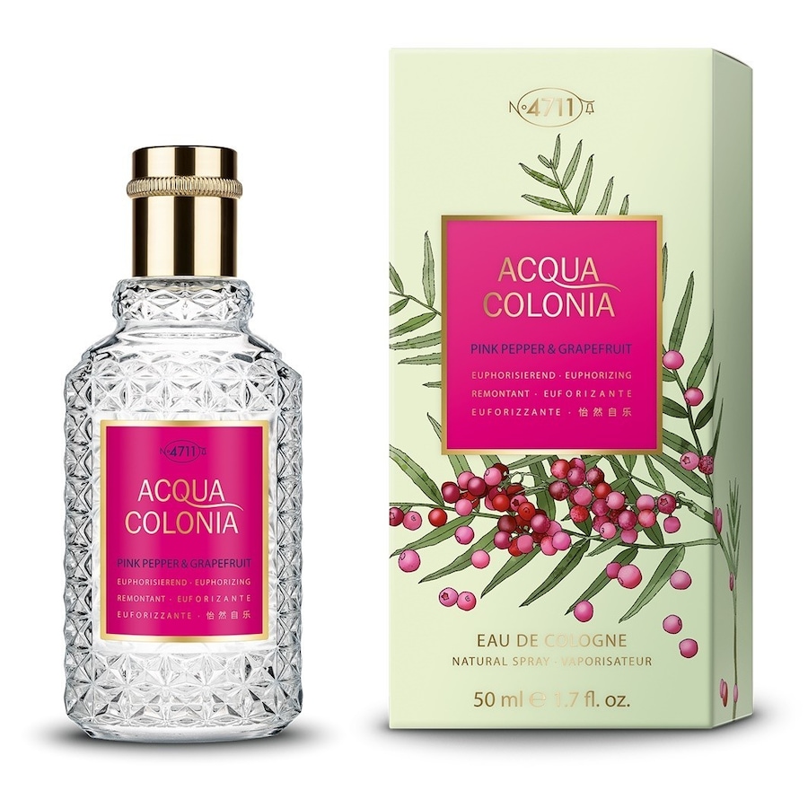 4711 Acqua Colonia Pink Pepper & Grapefruit Aqua Eau de Cologne 50 ml unisex