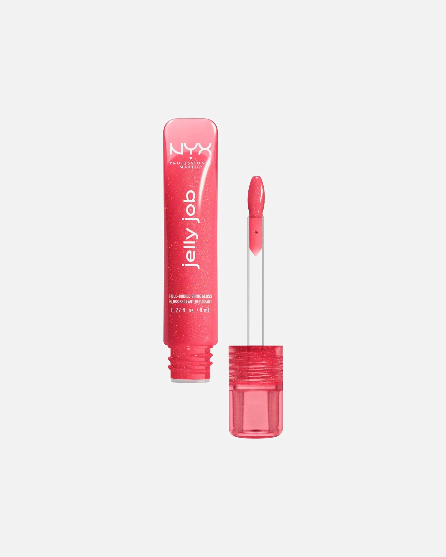 Lipgloss für Unisex NYX Professional Makeup Default Brand Line Jelly Job Peptide Infused Jelly Gloss 08 - JELLY KISSD
