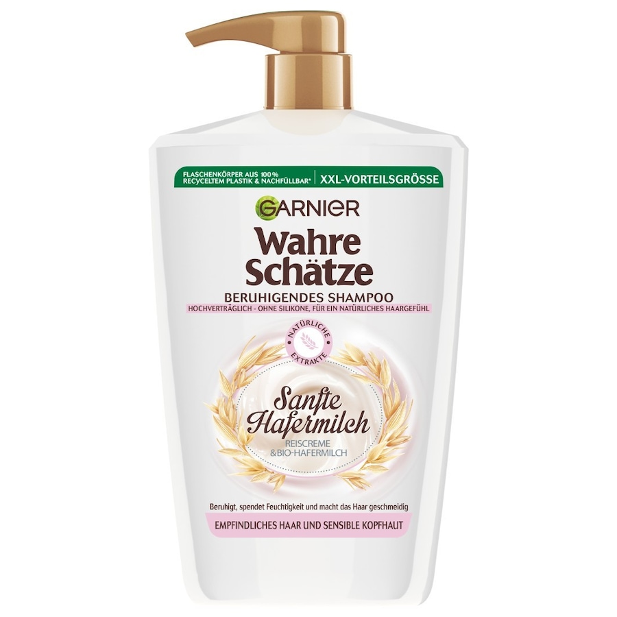 Garnier Wahre Schätze Sanfte Hafermilch Shampoo 1000 ml