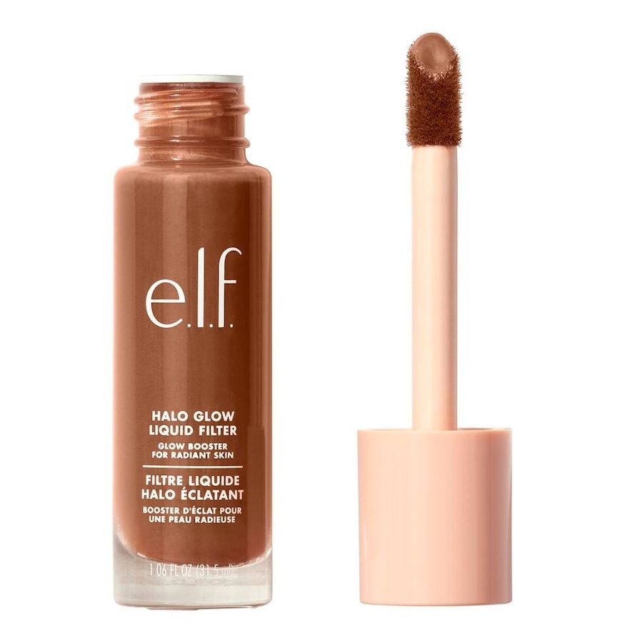 e.l.f. Cosmetics Halo Glow Liquid Filter Foundation 7 - DEEP/RICH 31.5 ml Braun