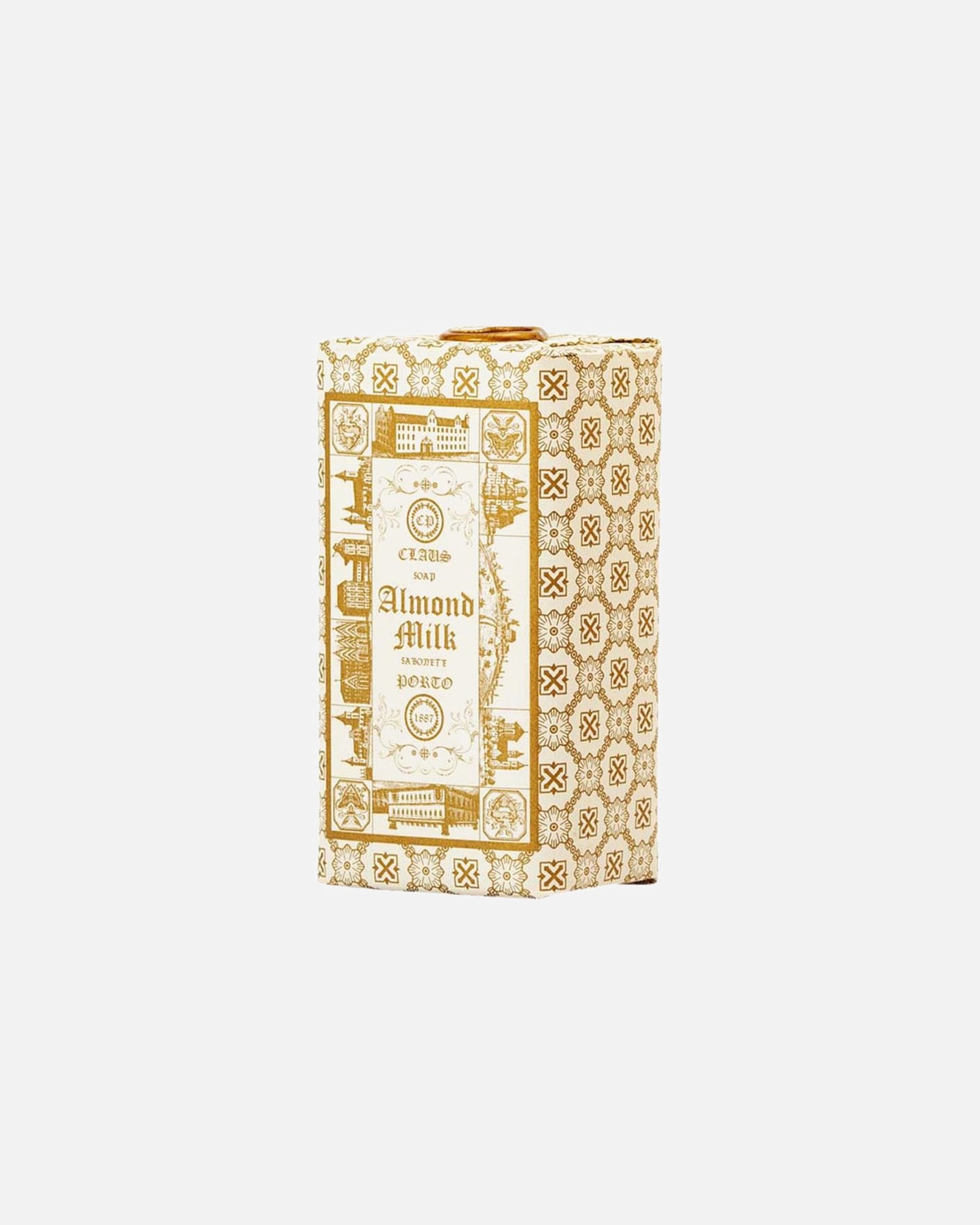 Körperseife für Unisex Claus Porto Double Almond Milk Wax Sealed Soap 150 g