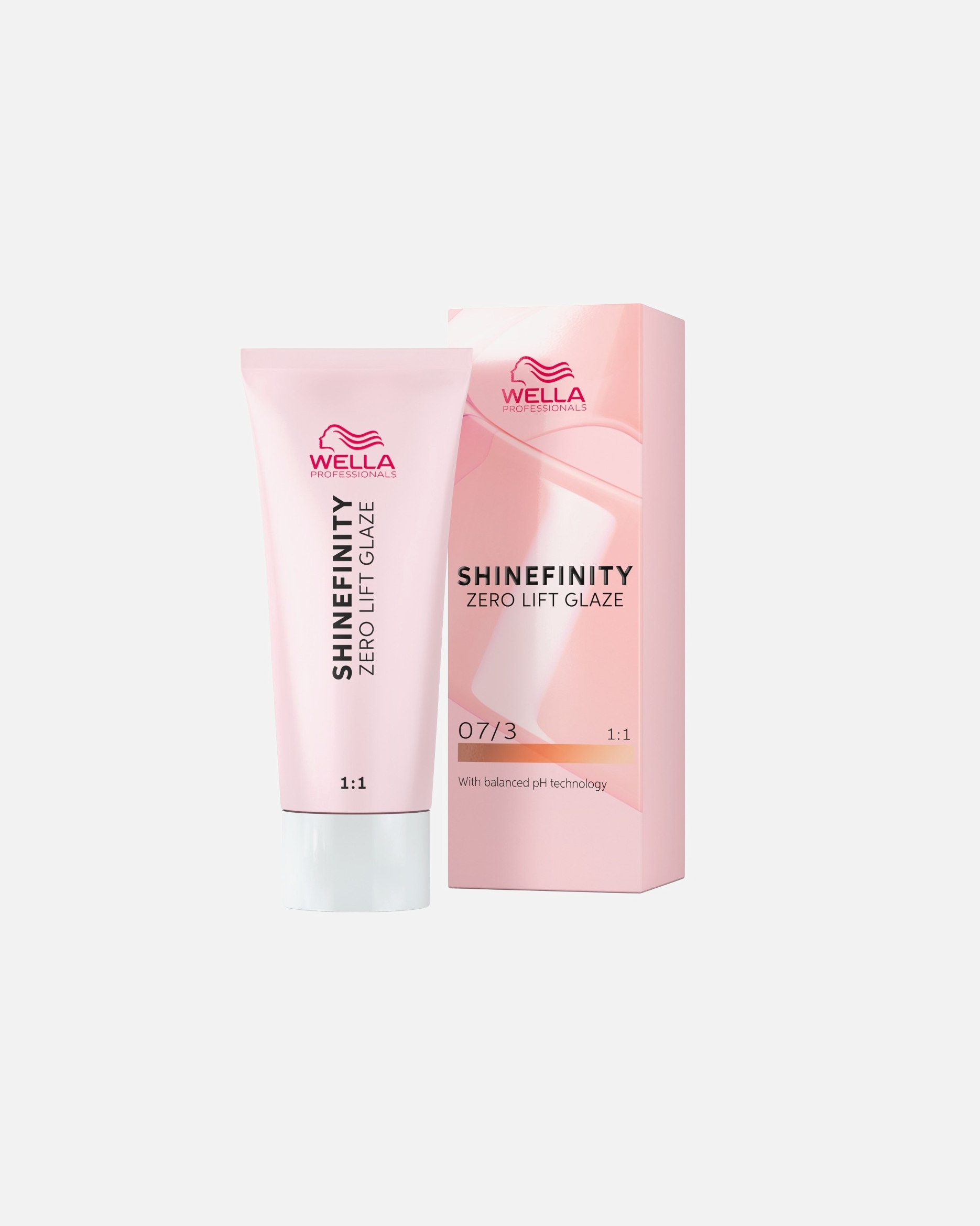 Haartönung für Unisex Wella Professionals Default Brand Line Shinefinity Zero Lift Gaze Demi-permanente Gel-Cremetönung 07/3 - BURNT HONEY