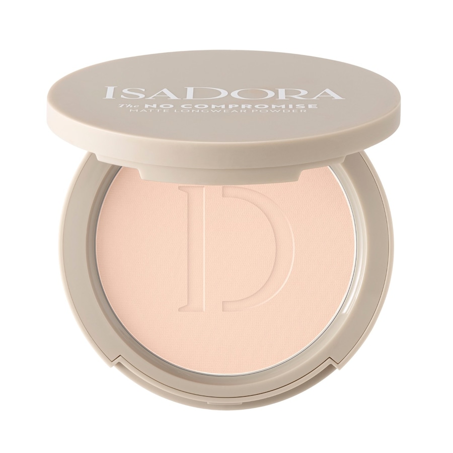 Isadora The No Compromise Matte Longwear Powder Puder 61 - COOL IVORY 7 g Nude