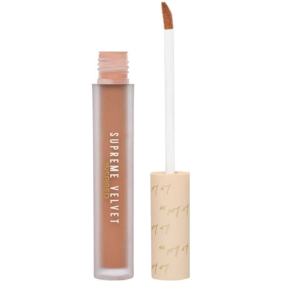 bPerfect Supreme Velvet Lipgloss STRIPPED 3 ml Hellbraun