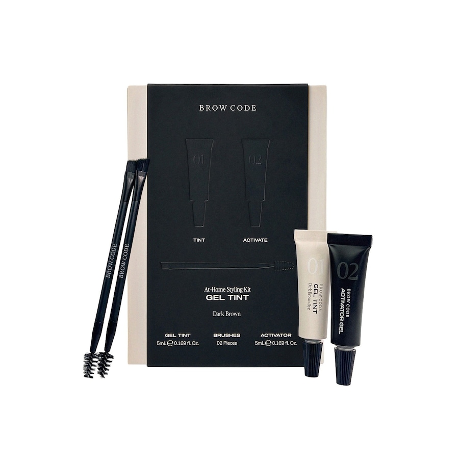 Brow Code Gel Tint Kit Augenbrauenfarbe 10 ml