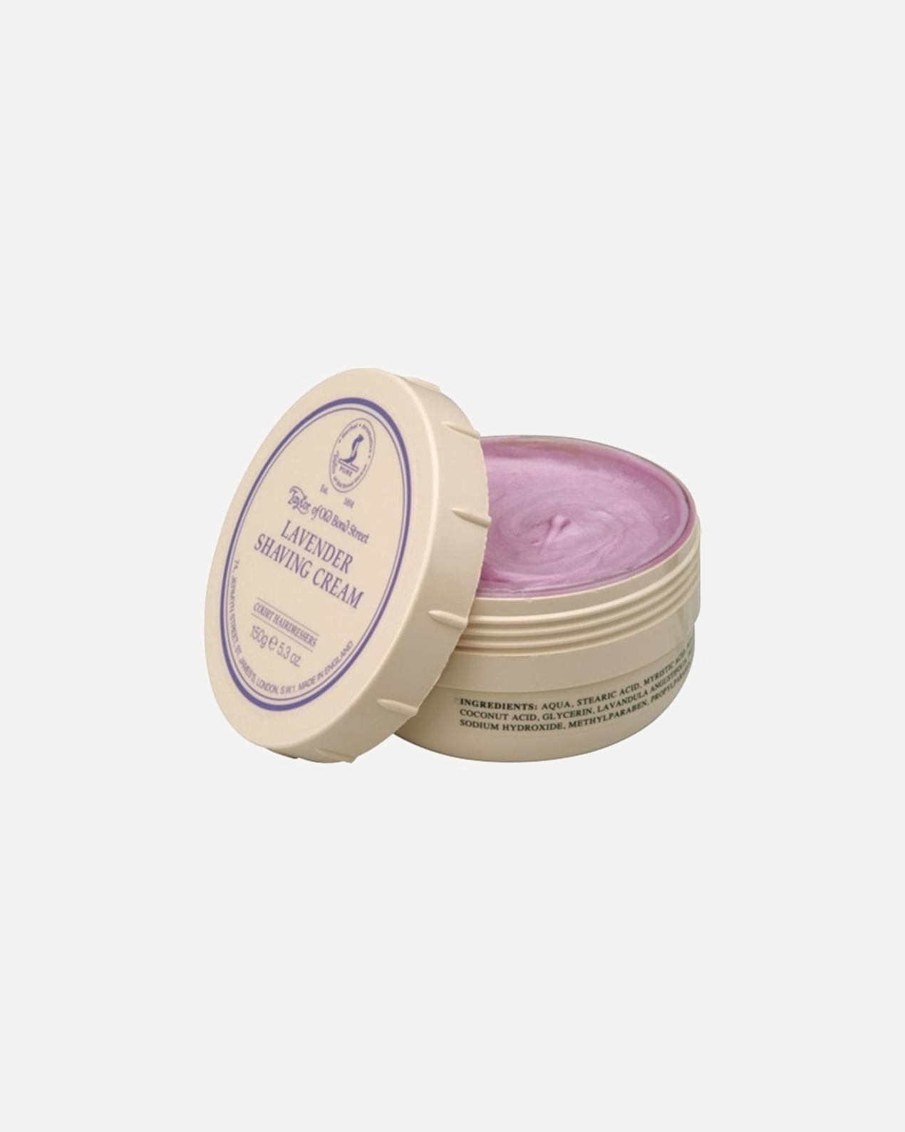 Rasiercreme für Männlich Taylor of Old Bond Street Lavender 150 g