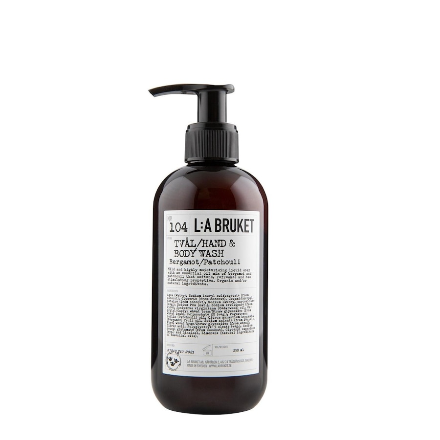 L:A BRUKET No.104 Bergamot/Patchouli Duschgel 240 ml