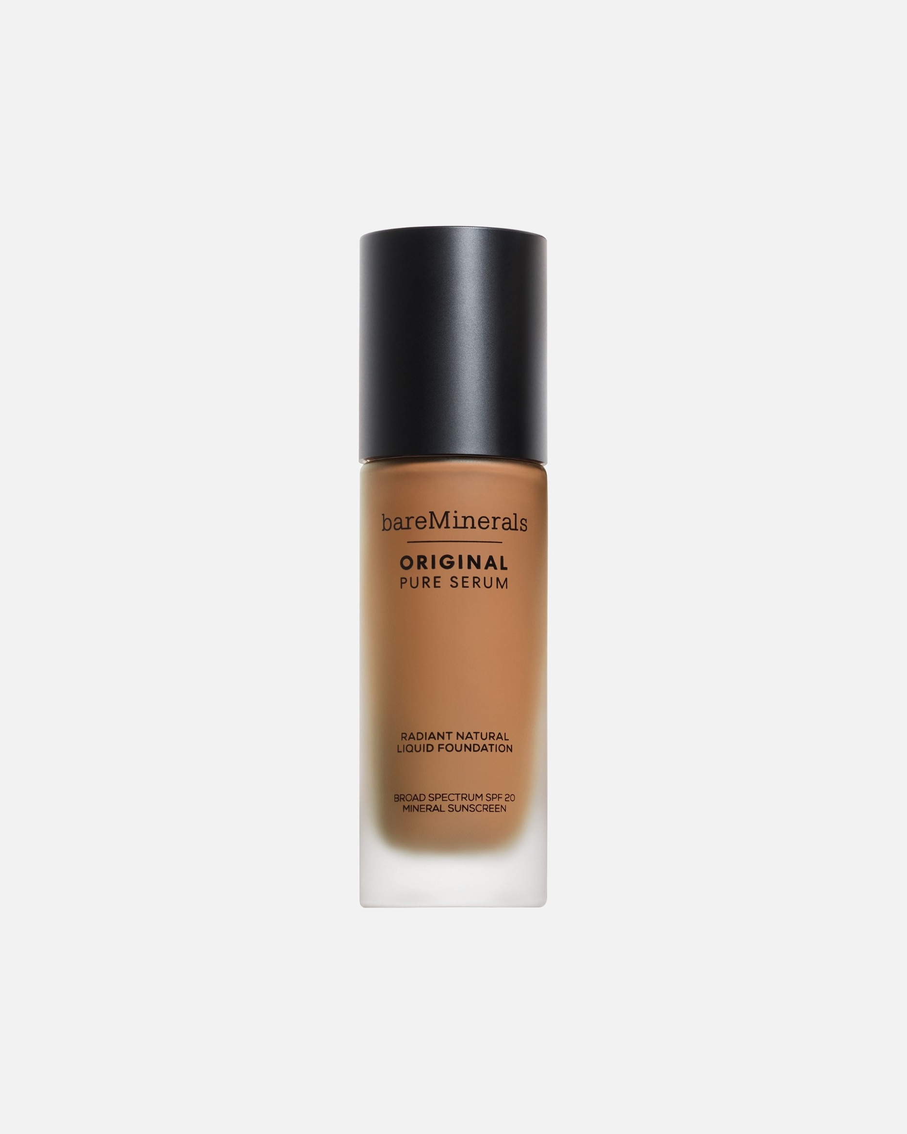 Foundation für Unisex bareMinerals Original Pure Serum Radiant Natural Liquid Mineral Spf 20 MED. DEEP WARM 4.5