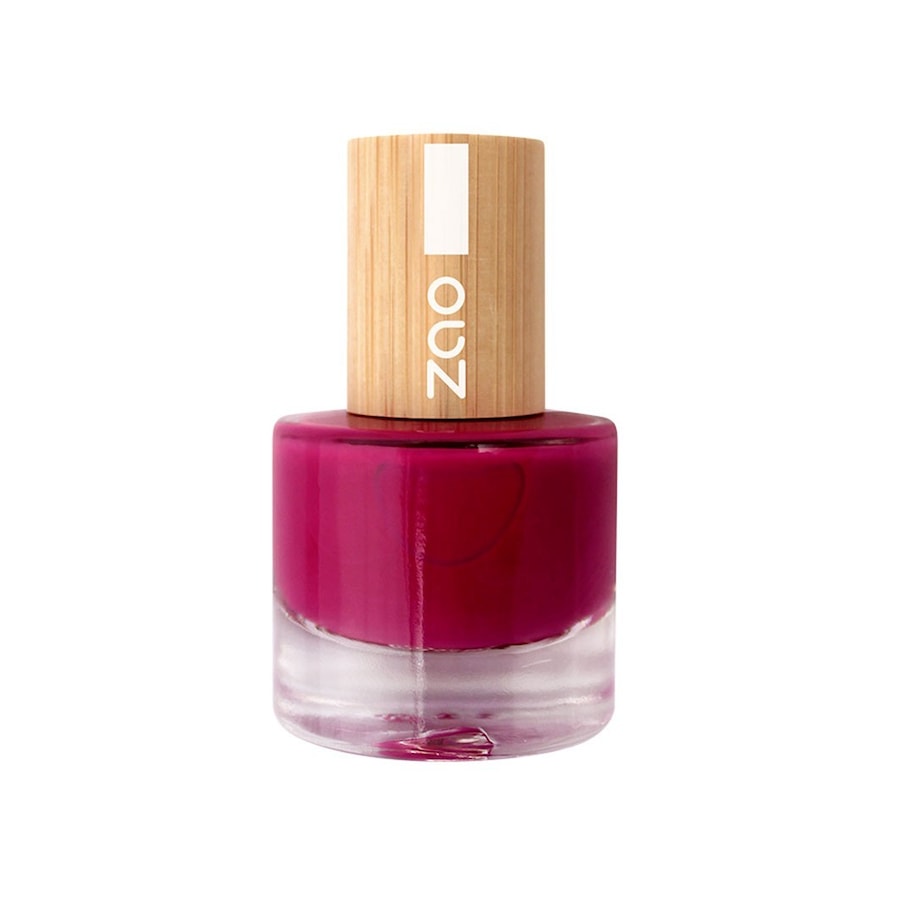 ZAO Nailpolish Nagellack 663 - RASPBERRY 8 ml Dunkelrot