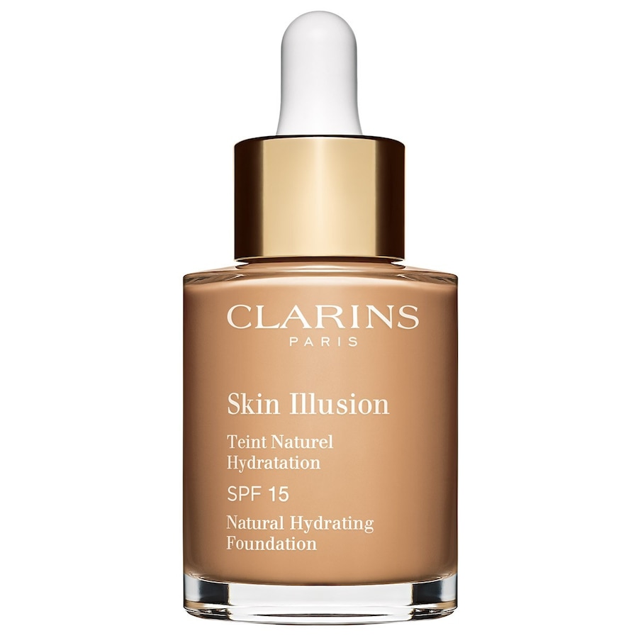 Clarins Skin Illusion SPF 15 Foundation 110 - HONEY 30 ml Hellbraun