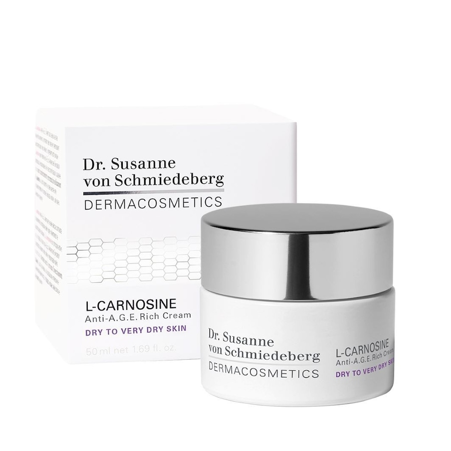 Dr. Susanne von Schmiedeberg L-Carnosine Anti-A.G.E. Cream Dry to Very Skin Gesichtscreme 50 ml
