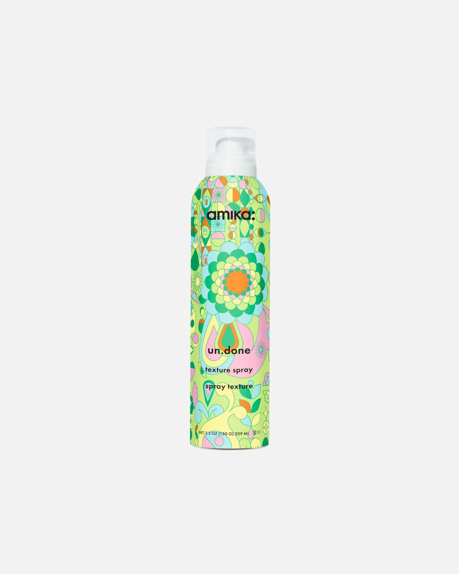 Haarspray für Unisex Amika UnDone Volume Matte Texture Spray 209 ml