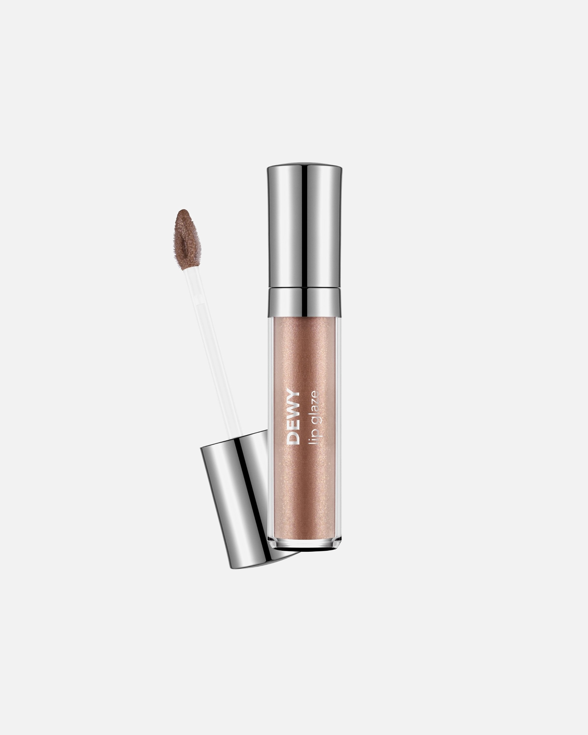 Lipgloss für Unisex Flormar Dewy Lip Glaze New-004 Undressed 2 - LIGHT BEIGE