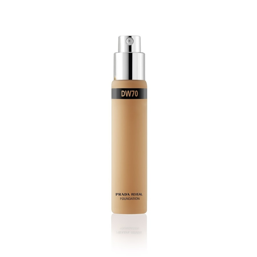 Prada Reveal Refill Foundation Dark Warm 70 30 ml Hellbraun