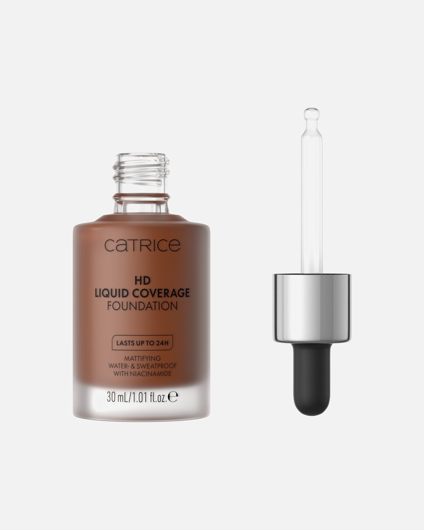 Foundation für Weiblich Catrice Default Brand Line HD Liquid Coverage 097 - COOL MOCHA