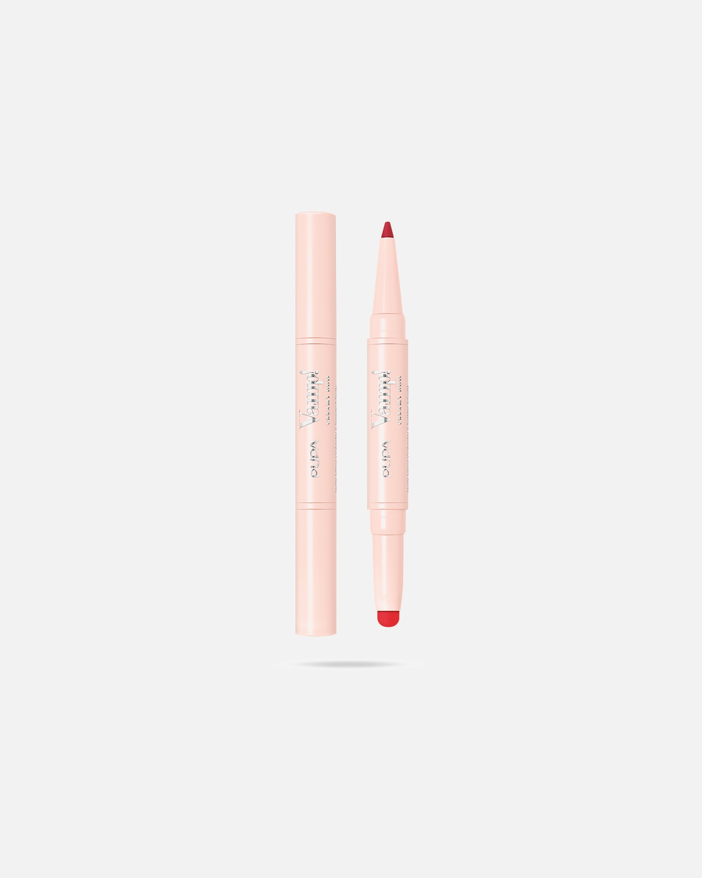 Lipliner für Unisex PUPA Milano Vamp! Creamy Duo SUNNY RED