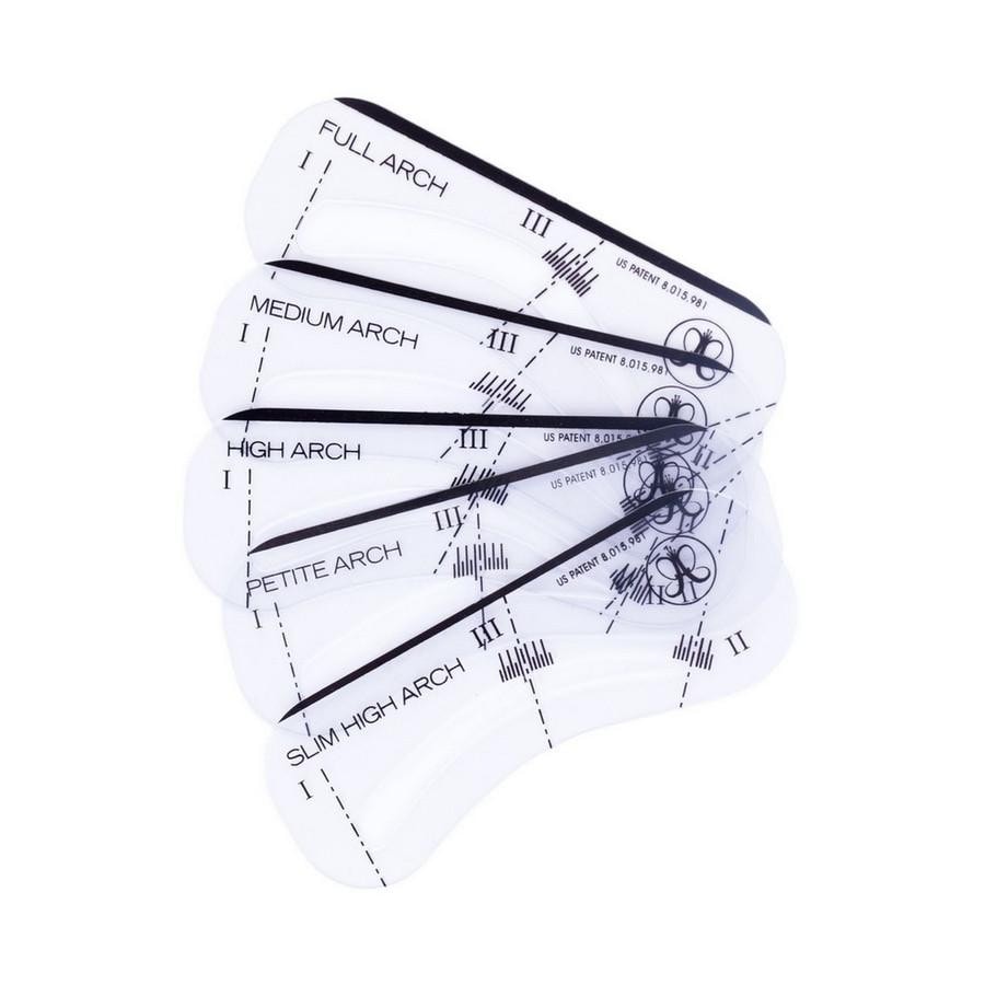 Anastasia Beverly Hills Stencils-5pk Augenbrauenschablone Weiss Damen