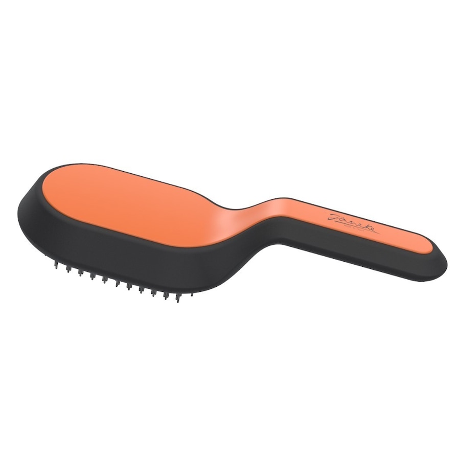 Giorgio Jäneke Curvy Bag Brush Black Orange Detangler