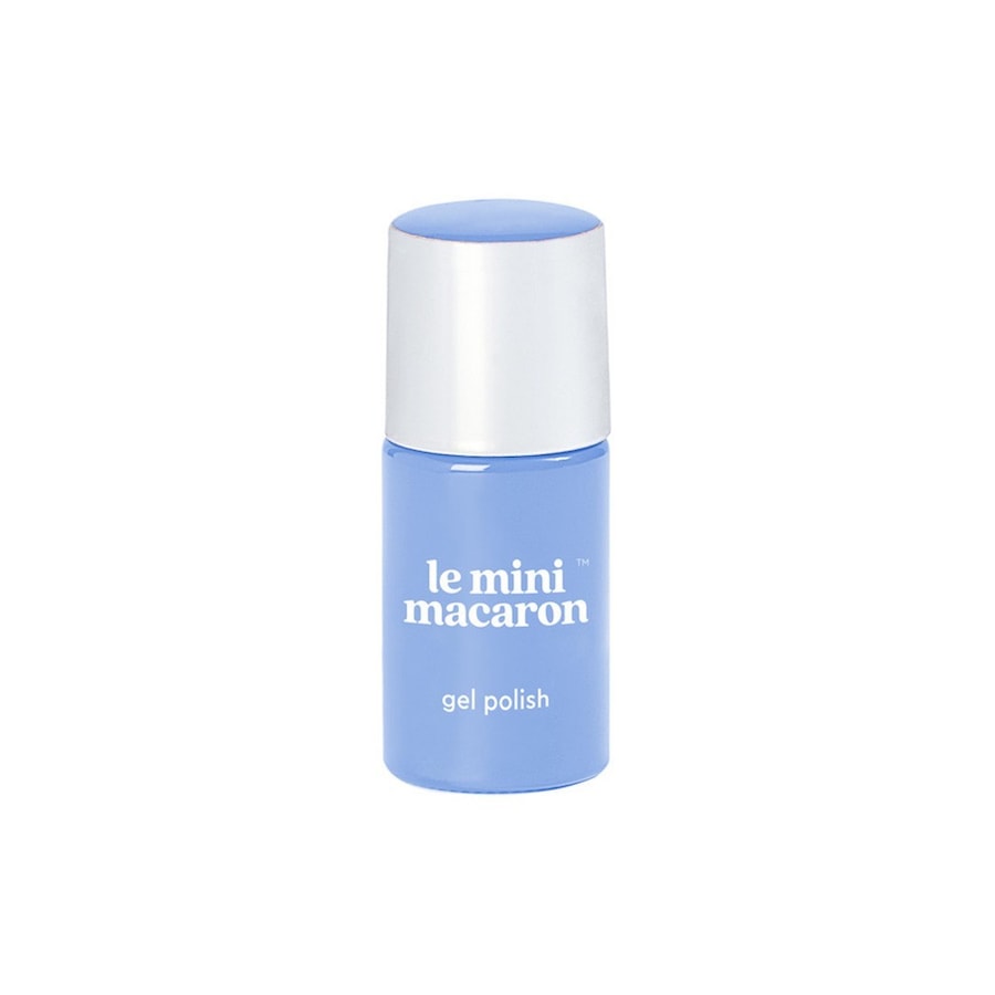 Le Mini Macaron Gel Polish Nagellack FLEUR BLEUE 8.5 ml Silber