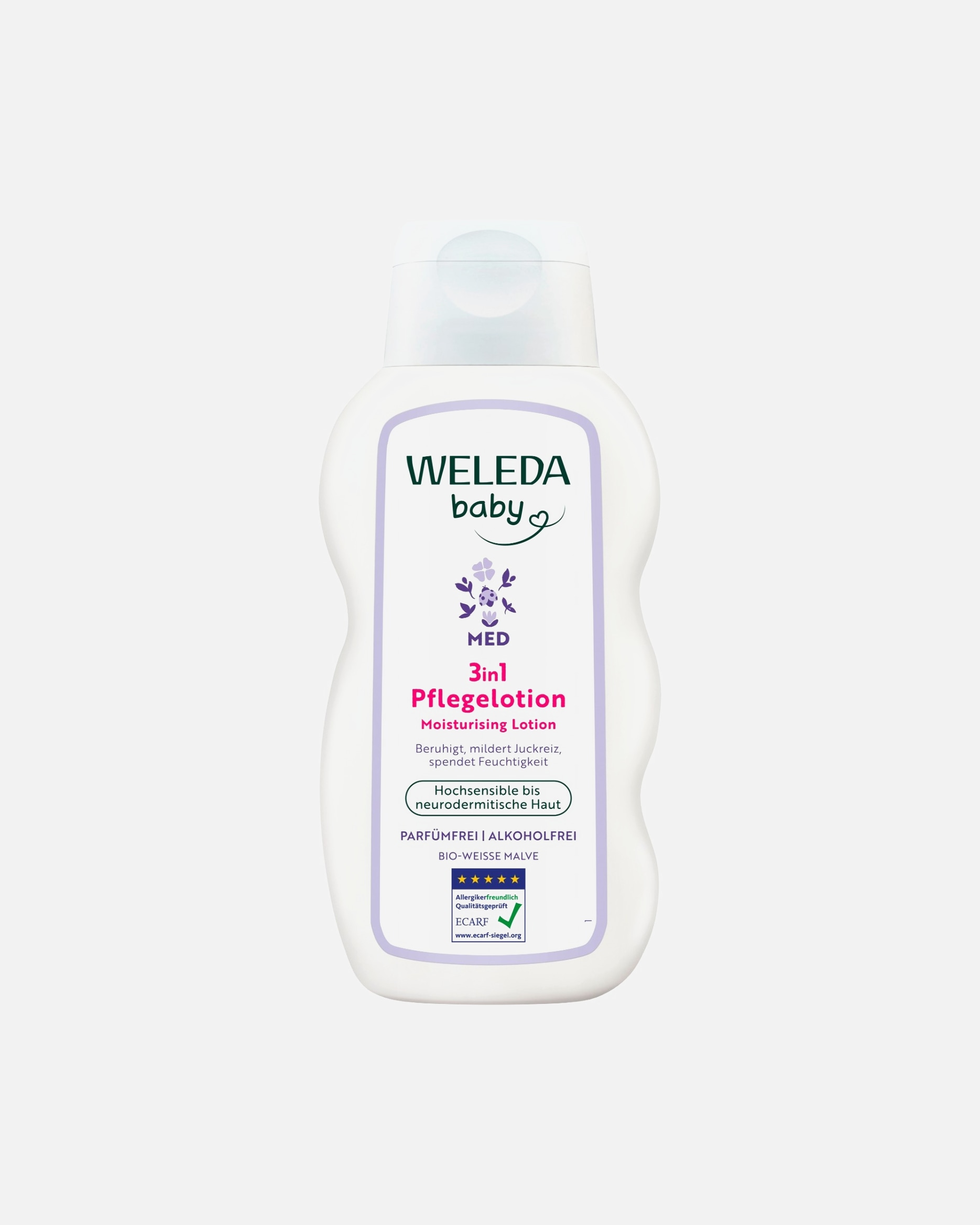 Bodylotion für Unisex Weleda Med 3in1 Pflegelotion 200 ml