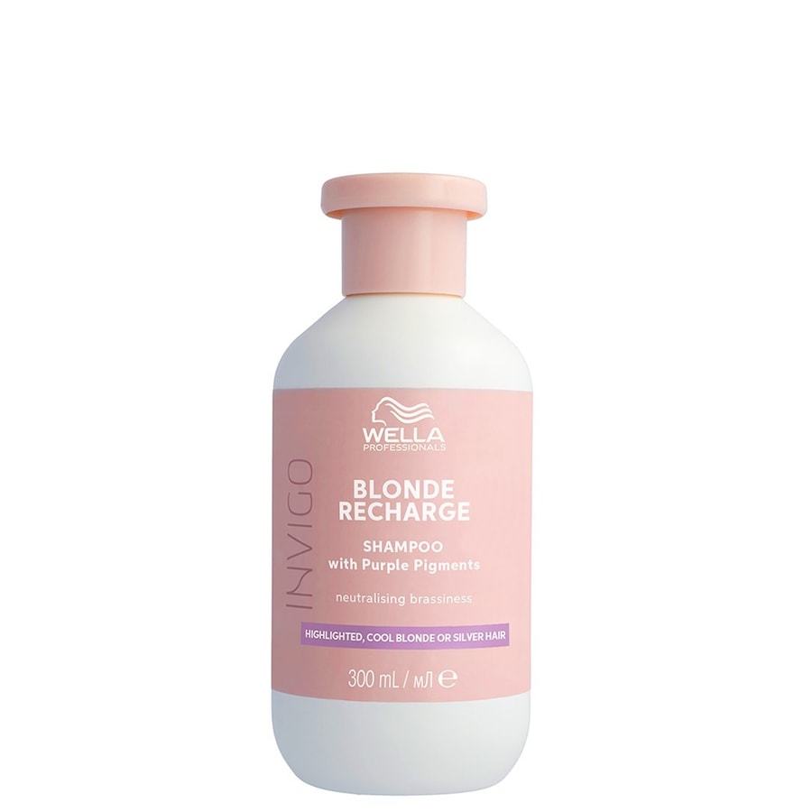 Wella Professionals INVIGO Blonde Recharge blonde, szampon do włosów farbowanych blond, 300 ml Conditioner