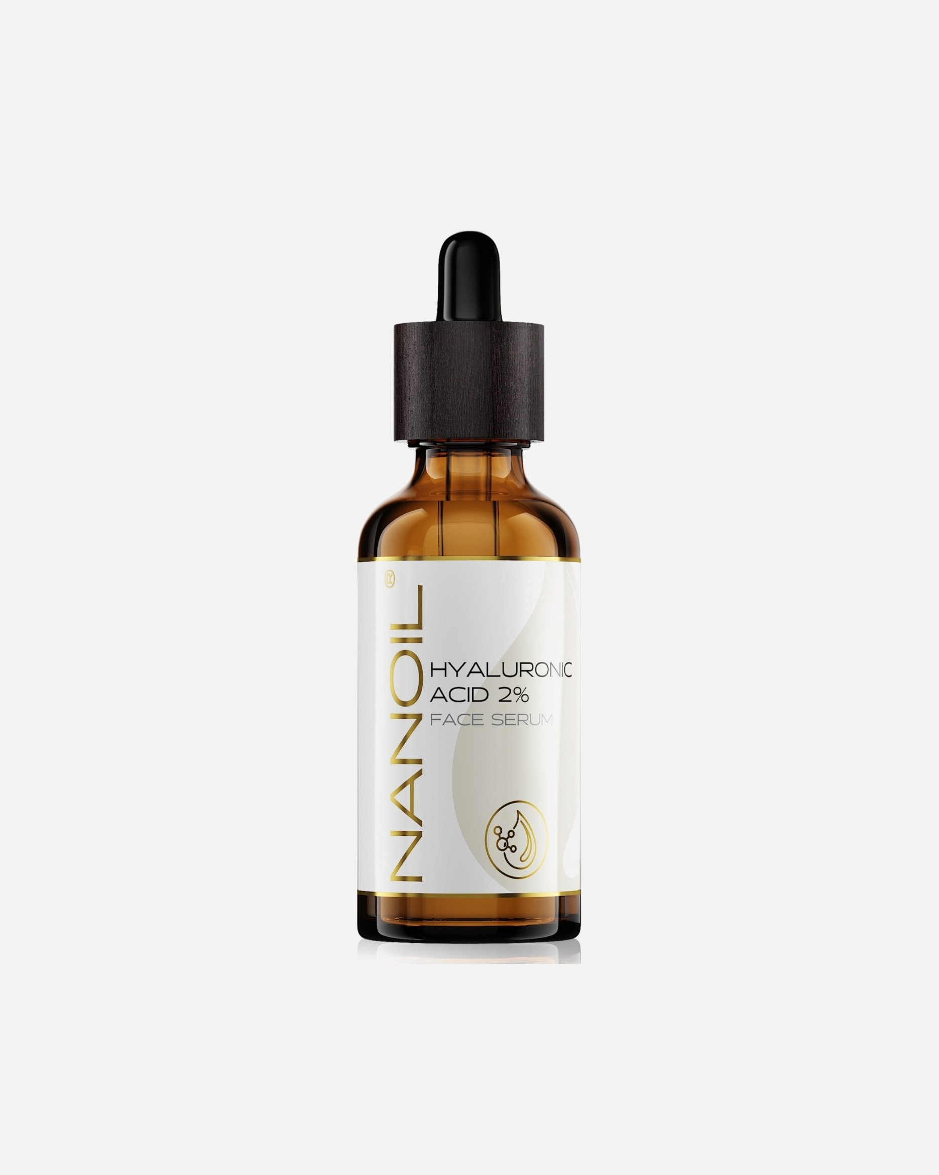 Hyaluronsäure Serum für Unisex Nanoil Hyaluronic Acid 2% 50 ml