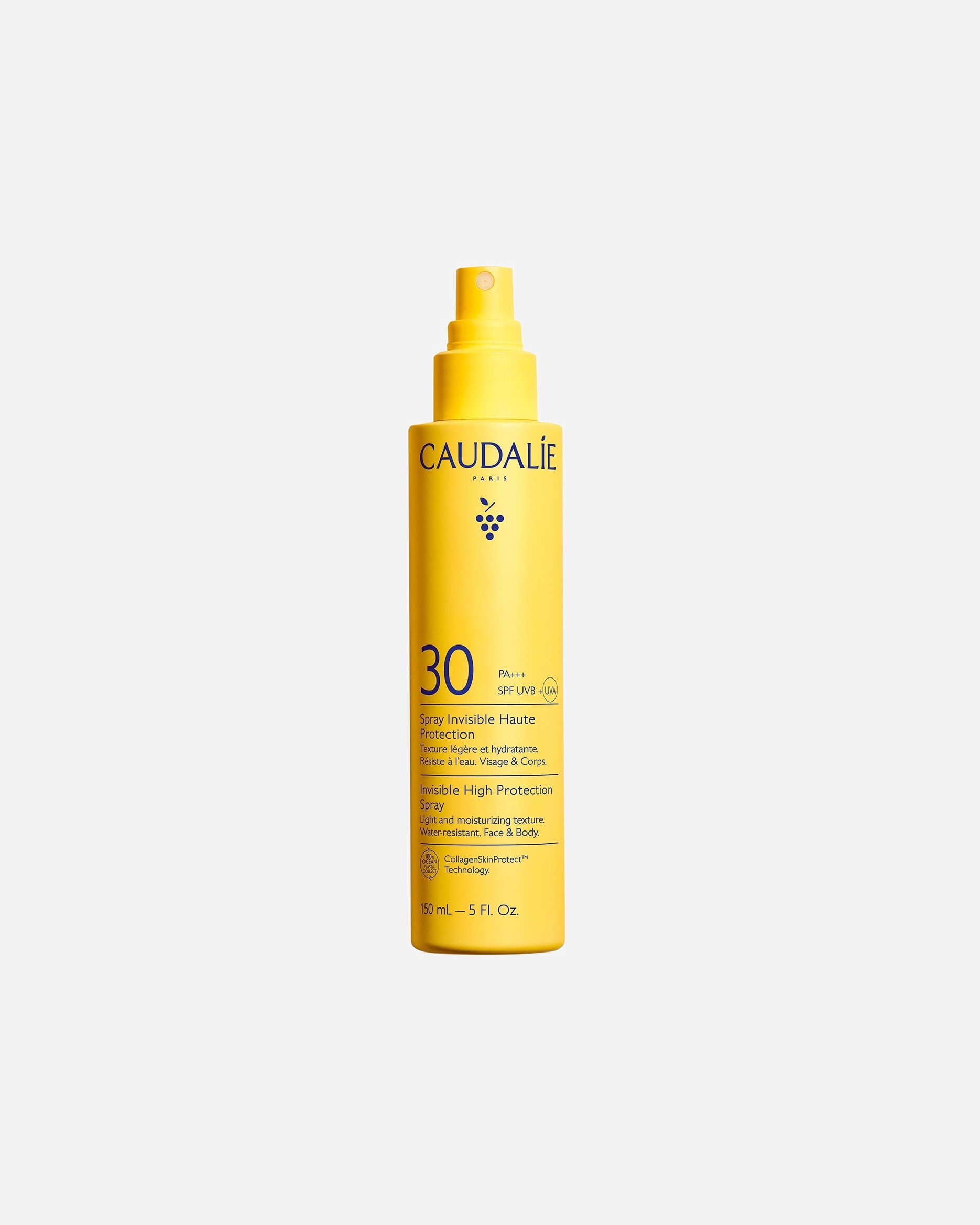 Sonnenspray für Unisex Caudalie Vinosun Protect Invisible High Protection LSF30 150 ml