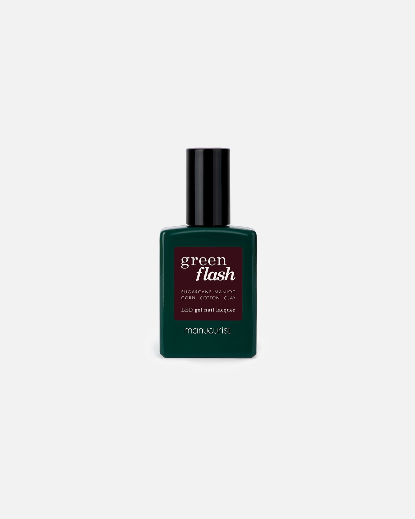 Nagellack für Unisex manucurist green flash LED gel 3F0011 - ROUGE
