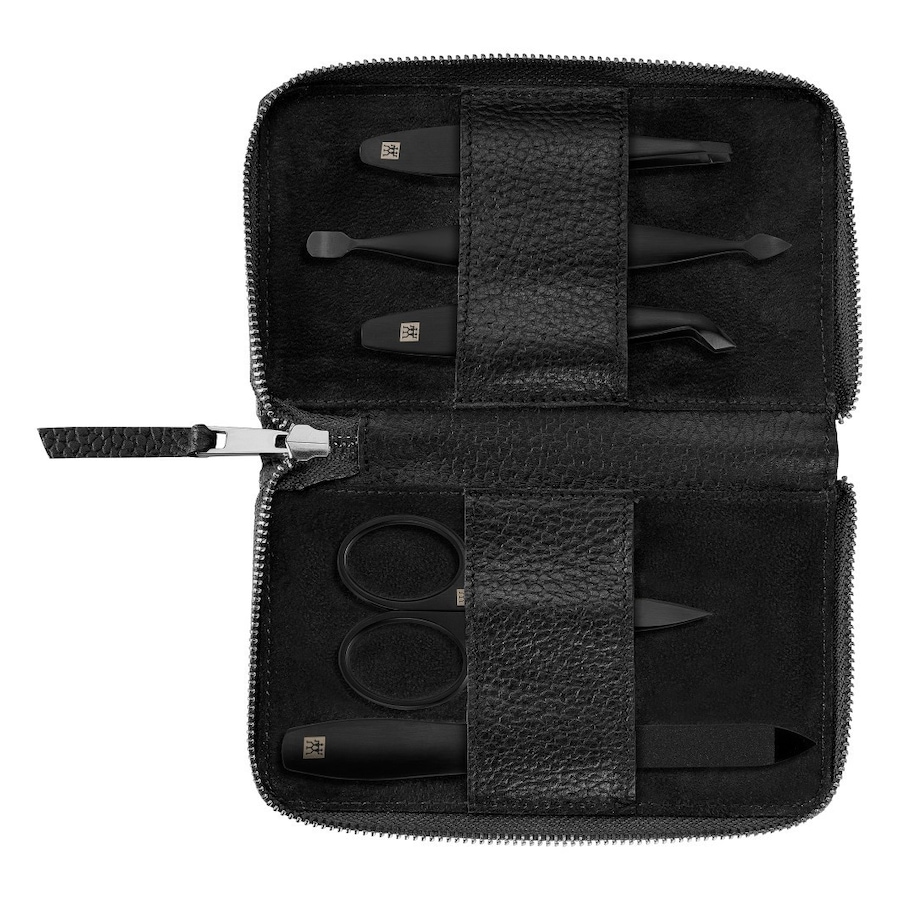 ZWILLING Beauty Premium Manicure Set 5pcs. Leather, Black Nagelpflegeset Herren