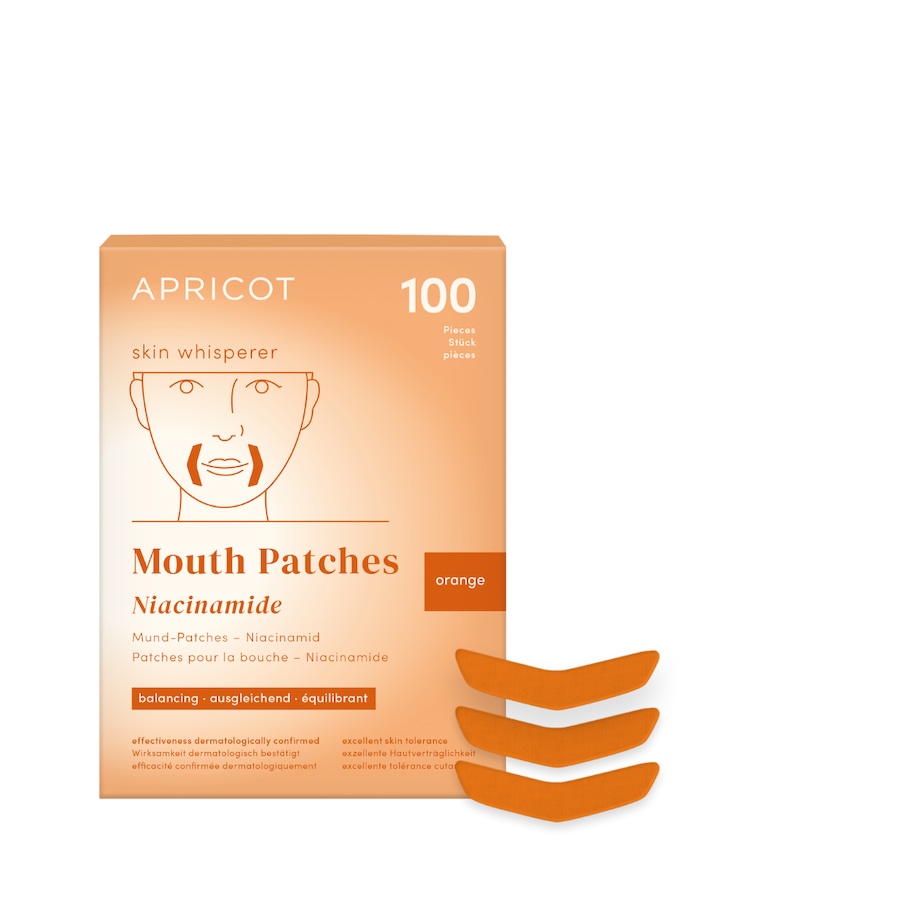 Apricot Mund Patches mit Niacinamide Anti-Aging Maske