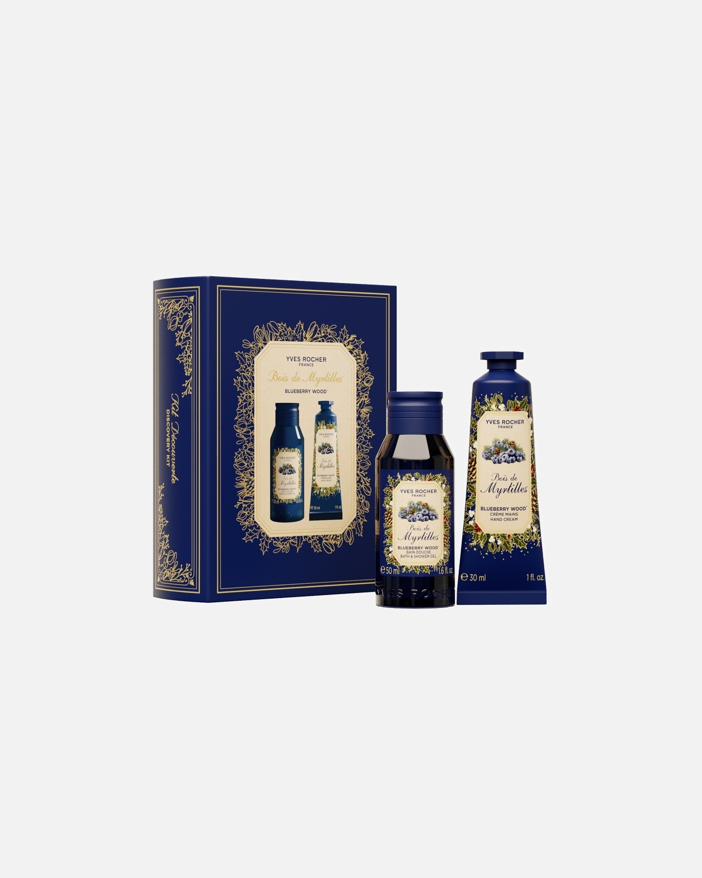 Körperpflegeset für Unisex Yves Rocher Duo Pflegeroutine Heidelbeerhain-Duft 1 Stück