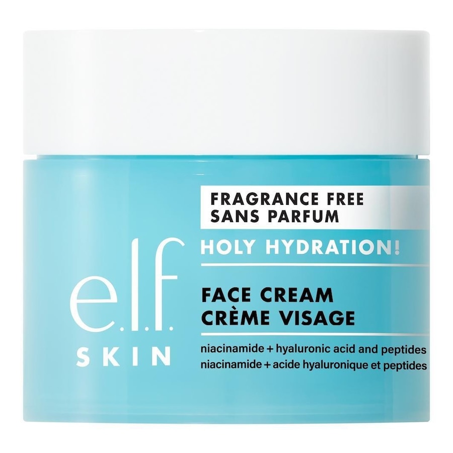 e.l.f. Cosmetics Holy Hydration Face Cream - Fragrance Free Gesichtscreme 50 g
