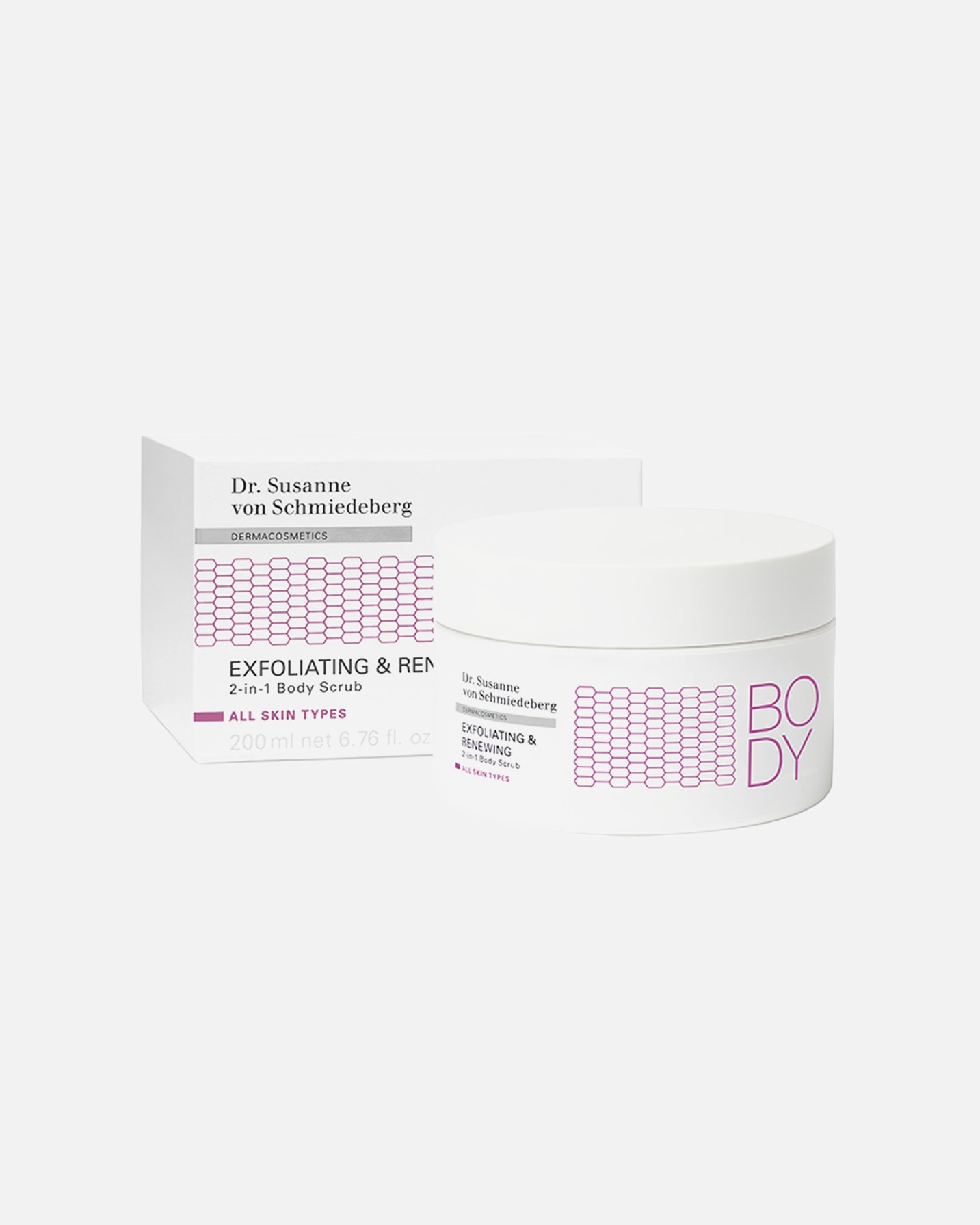 Körperpeeling für Unisex Dr. Susanne von Schmiedeberg Exfoliating & Renewing 2-in-1 Body Scrub 200 ml