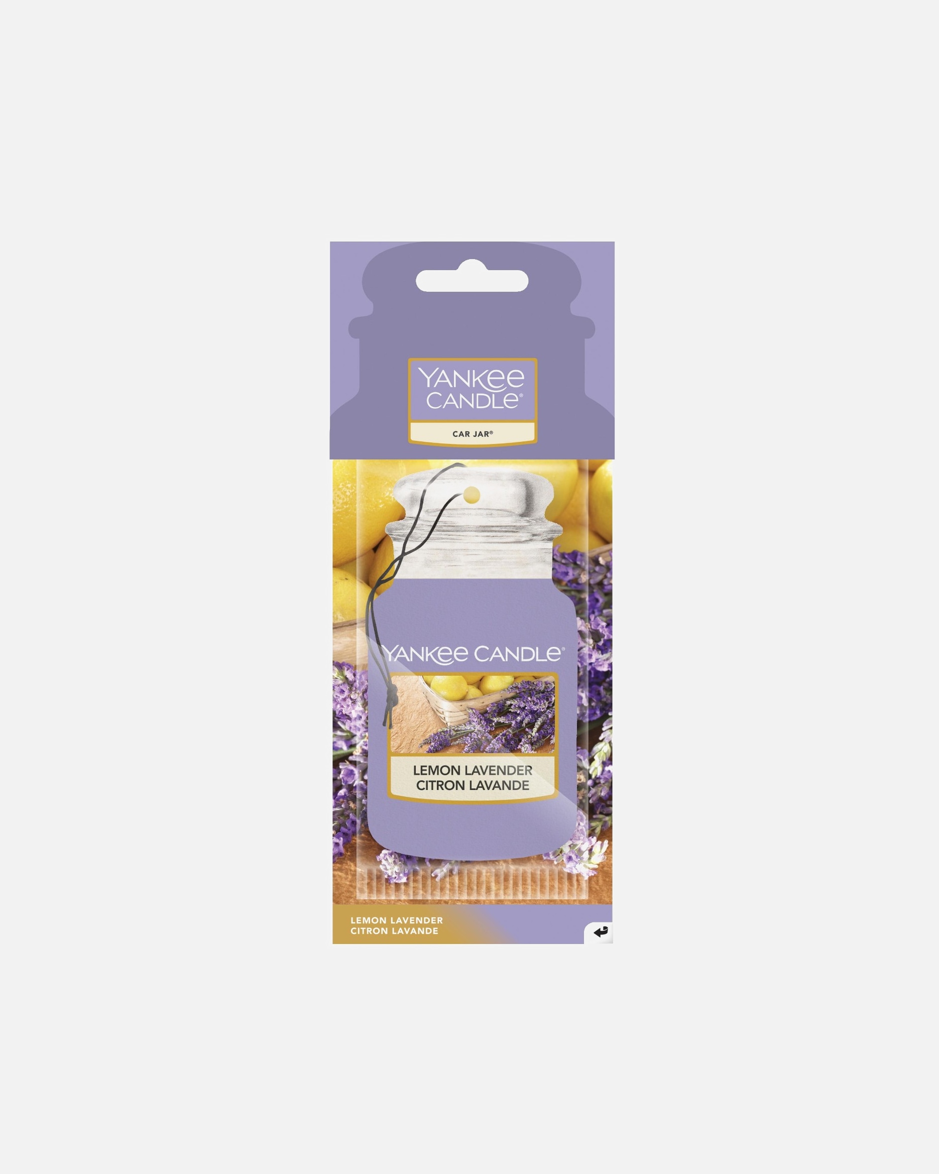 Autoduft für Unisex YANKEE CANDLE Car Jar® 14 g - Lemon Lavender